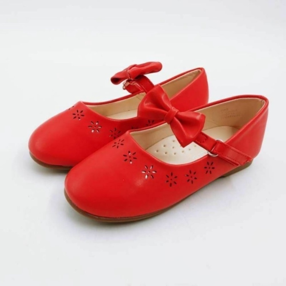 Red Mary Janes